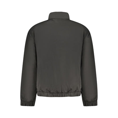 Bomber Jacket by Tommy Hilfiger for men in polyester black features a city-ready silhouette, detailed with pockets and a city-ready .