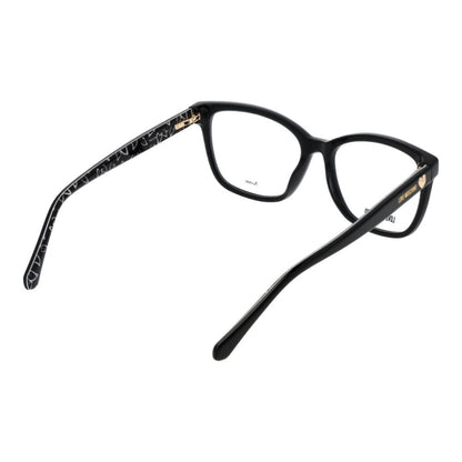 Eyeglasses Frames by Love Moschino for women in acetate black showcases a refined full-frame frame design with a refined black coloured frame finish for a refined and sophisticated look.