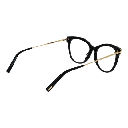 Eyeglasses Frames by Tod's for women in acetate black features an refined silhouette, showcasing the refined black coloured frame and sophisticated full-frame frame design.
