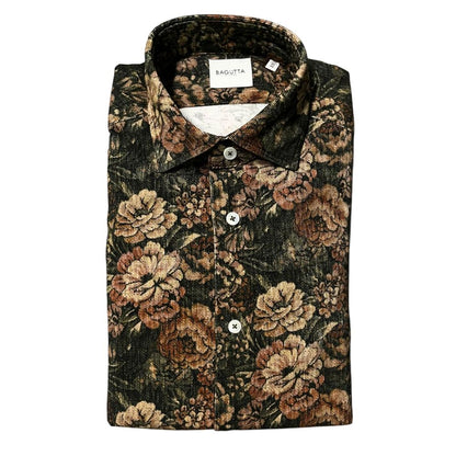 Bagutta Multicolor Cotton Shirt