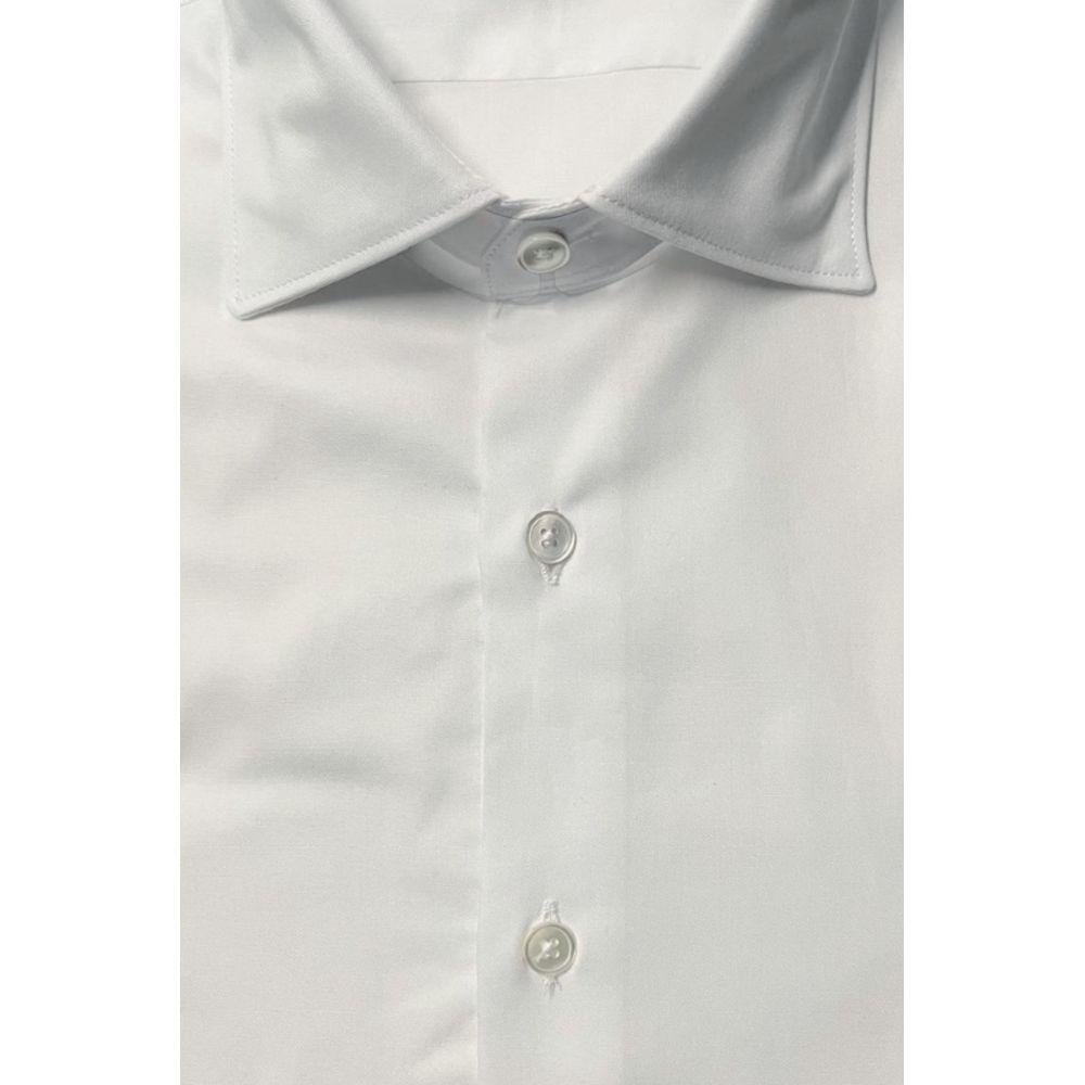 Bagutta White Cotton Shirt