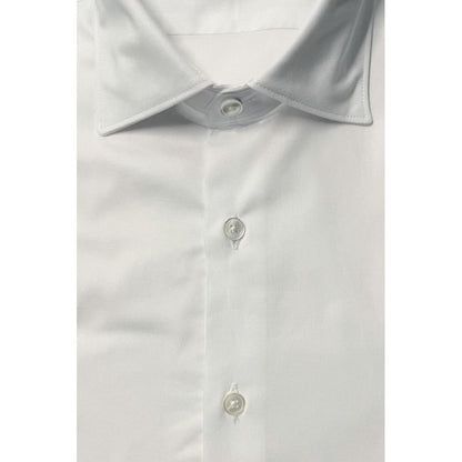Bagutta White Cotton Shirt