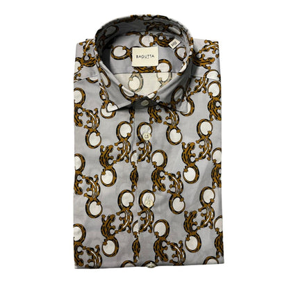 Bagutta Multicolor Cotton Shirt