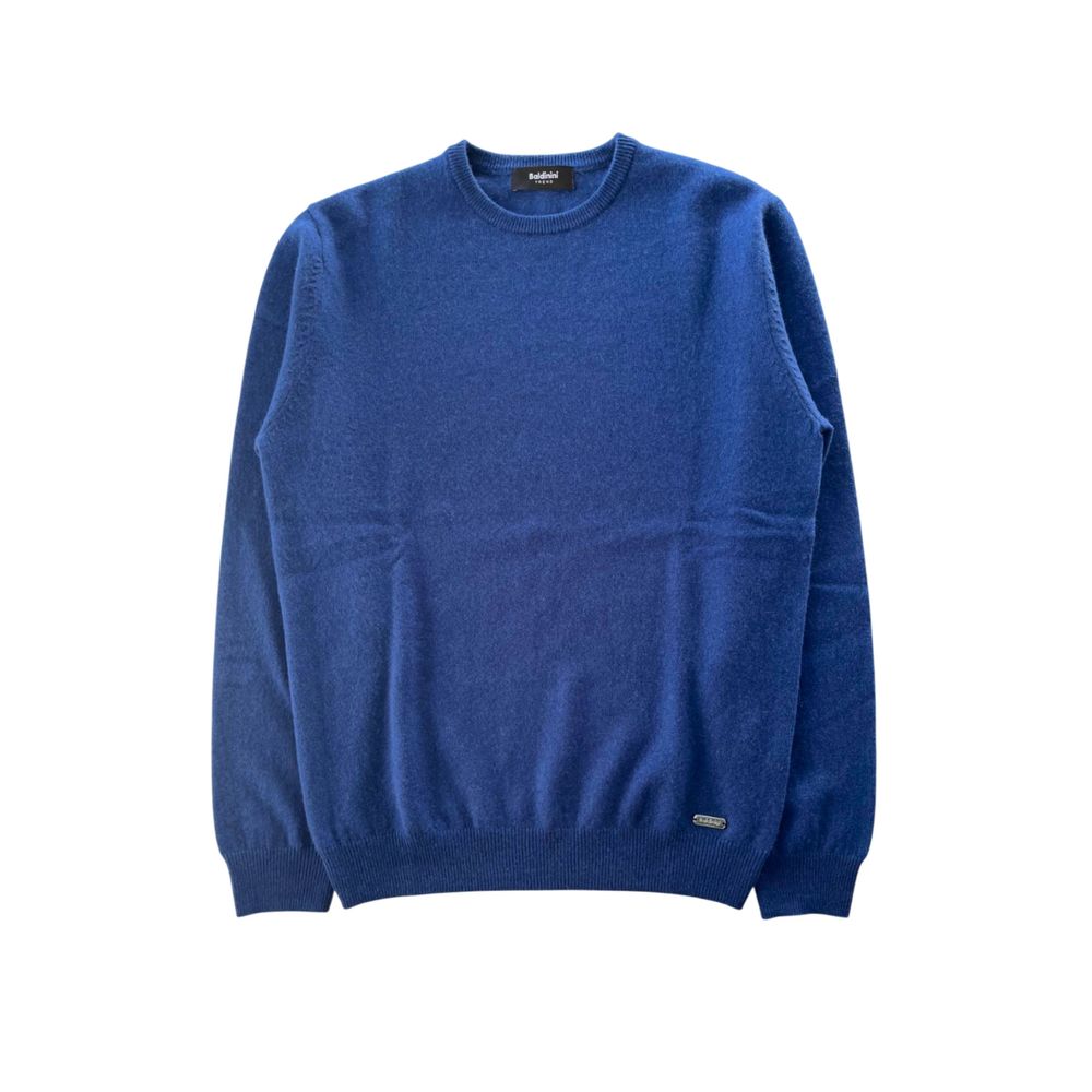 Baldinini Trend Blue Cashmere Sweater
