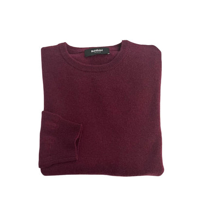 Baldinini Trend Red Cashmere Sweater