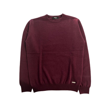 Baldinini Trend Red Cashmere Sweater