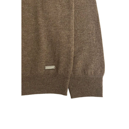 Baldinini Trend Brown Cashmere Sweater