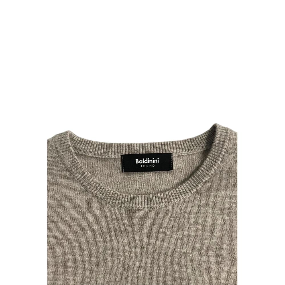 Baldinini Trend Beige Cashmere Sweater