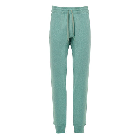 Sweatpants by Tom Ford for men in viscose cotton green features an streamlined design with adjustable-waistband, highlighting a streamlined relaxed-fit and long cut with a comfortable .