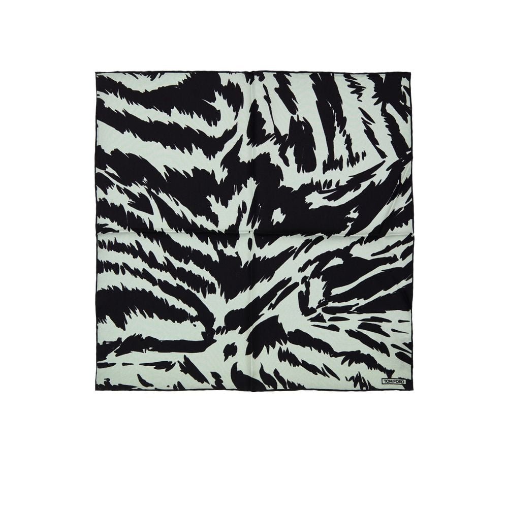 Clutch Handbag by Tom Ford for unisex in silk black, gray, light-grey & print showcases a sculptural silhouette, featuring a secure , ample , and versatile for a sculptural finish.