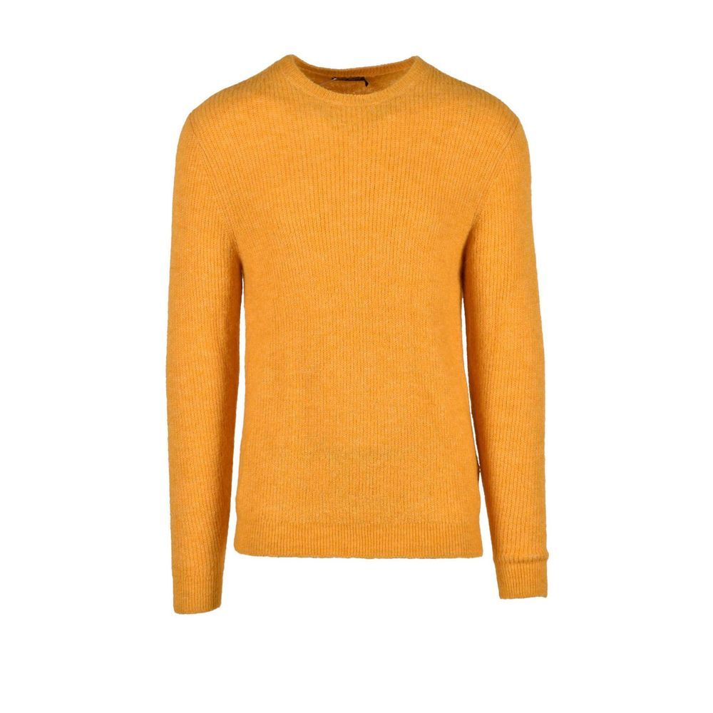 Activewear T-Shirt by Antony Morato for men in alpaca wool blend yellow features an athletic silhouette with sleeves and a neckline, enhanced by high-performance .