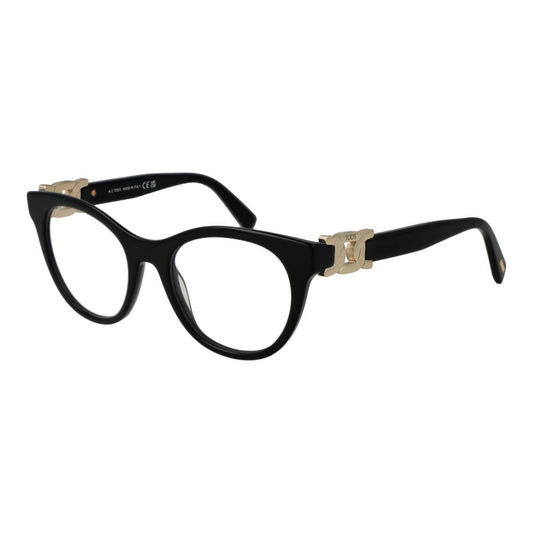 Tod's Women's Full-Rim Round Acetate Eyeglasses Frames - Black