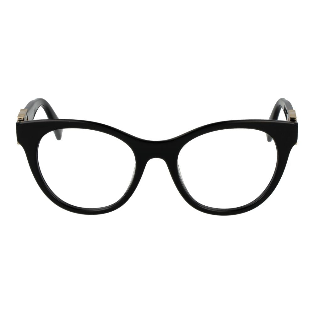 Tod's Women's Full-Rim Round Acetate Eyeglasses Frames - Black