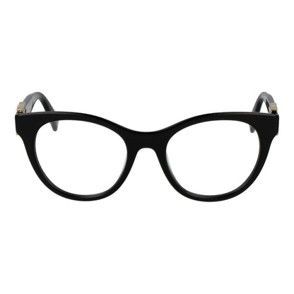 Tod's Women's Full-Rim Round Acetate Eyeglasses Frames - Black