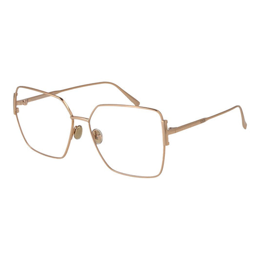 Tod's Women's Full-Rim Square Metal Eyeglasses Frames - Gold