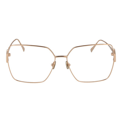 Tod's Women's Full-Rim Square Metal Eyeglasses Frames - Gold