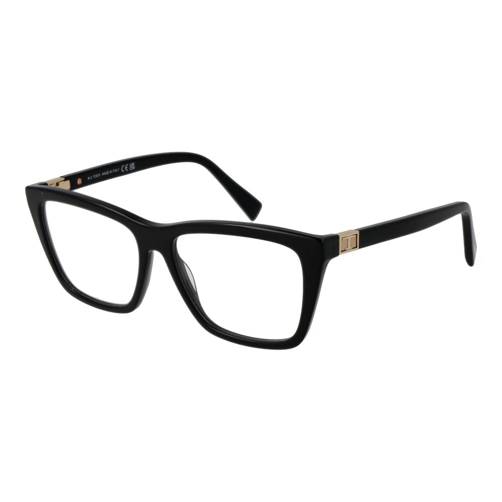 Tod's Women's Full-Rim Square Acetate Eyeglasses Frames - Black