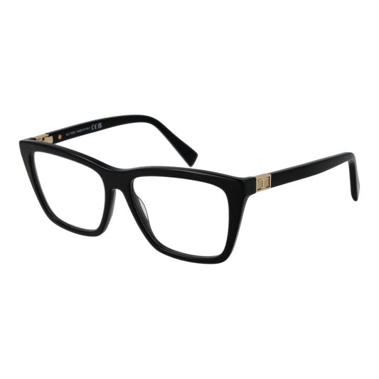 Tod's Women's Full-Rim Square Acetate Eyeglasses Frames - Black