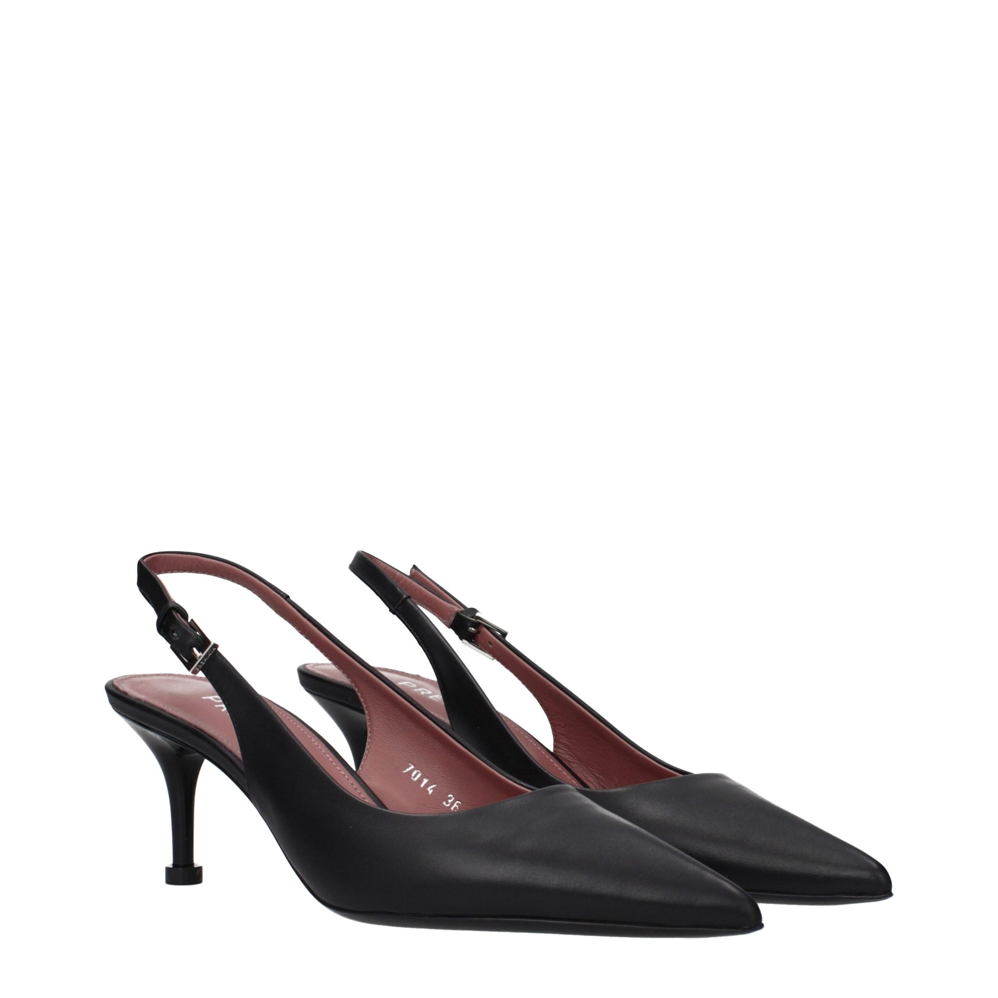 Platform Sandals Pumps Heels by Premiata for women in leather and black showcases a effortlessly elegant silhouette as Women's Leather Platform Sandals Pumps Heels, featuring a effortlessly elegant platform and a effortlessly elegant for an elegant look.