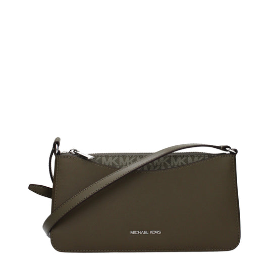 Crossbody Handbag by Michael Kors for women in fabric green features an versatile silhouette, showcasing a secure and versatile with versatile crossbody-strap & adjustable-strap for a versatile finish.
