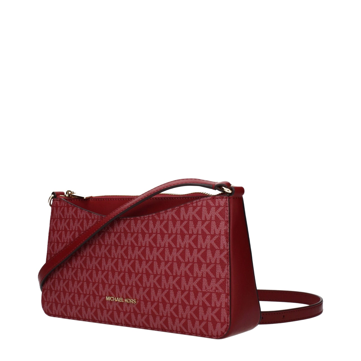 Crossbody Handbag by Michael Kors for women in fabric red showcases a versatile sophistication silhouette, featuring a secure , versatile sophistication , and versatile crossbody-strap & adjustable-strap for a versatile sophistication finish.