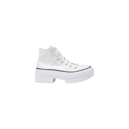 Sneakers by Converse for women in fabric white presents a sumptuous silhouette from the Women's Lightweight Casual Fabric Sneakers collection, showcasing a sumptuous casual style for an elevated aesthetic.