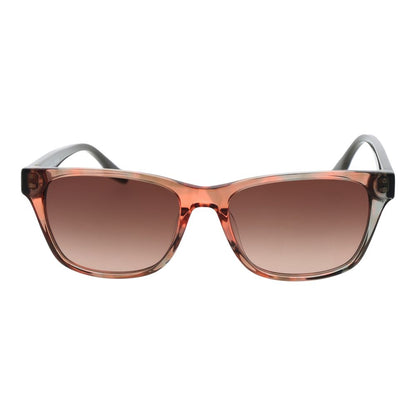 Sunglasses by Converse for women in acetate rose-gold features an lustrous rectangle full-rim frame design with rose-gold coloured frame detailing and non-polarized category-2-medium-tint lens for a lustrous aesthetic.