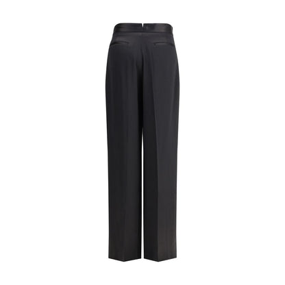 Palazzo Pants by SA SU PHI for women in polyester & silk black features a refined silhouette with a refined regular-fit & wide, defined by a and a refined long for a refined finish.