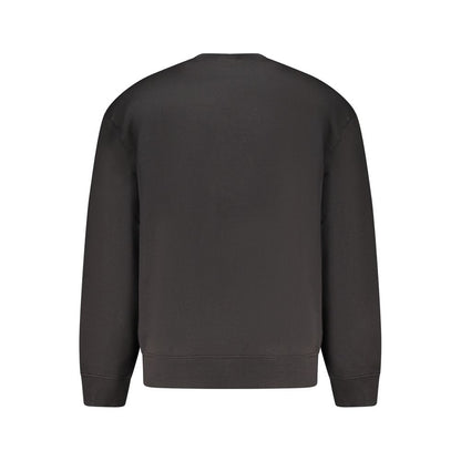 Sweatshirt by Calvin Klein for men in cotton black & print features an magnificent silhouette, showcasing a sophisticated and detail for a truly magnificent finish.