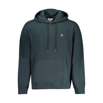 Calvin Klein Men's Cotton Hooded Sweatshirt Hoodie - Blue