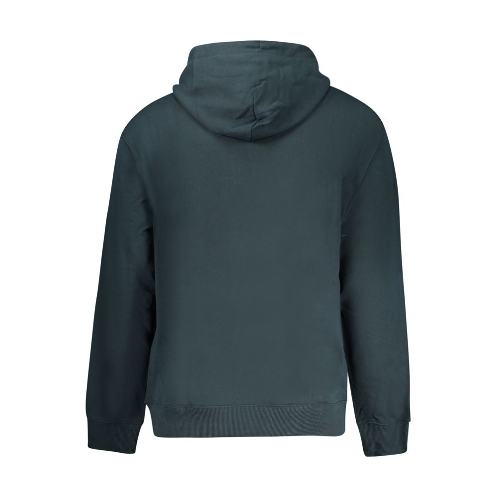 Calvin Klein Men's Cotton Hooded Sweatshirt Hoodie - Blue