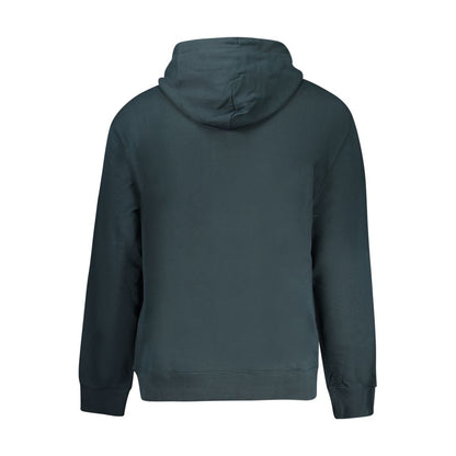 Calvin Klein Men's Cotton Hooded Sweatshirt Hoodie - Blue