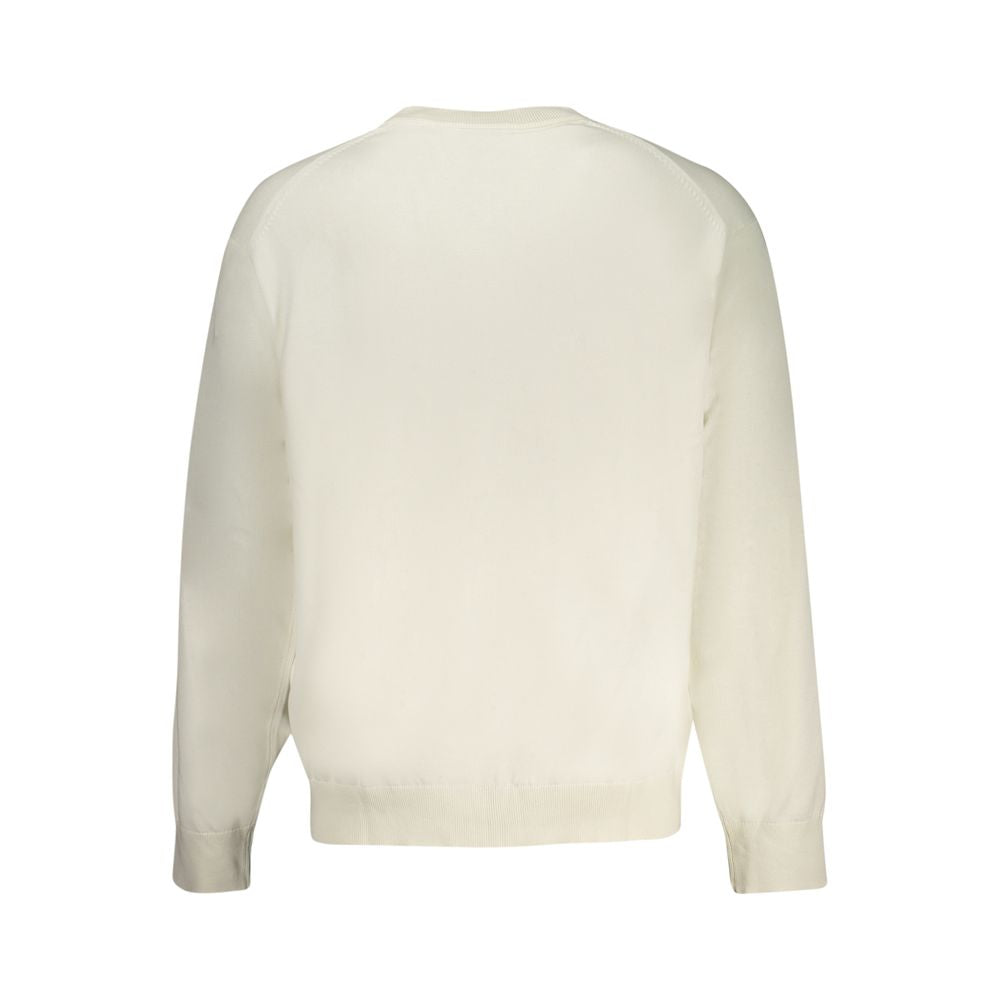 Sweatshirt by Calvin Klein for men in cotton white features an magnificent silhouette, showcasing a sophisticated and detail for a truly magnificent finish.