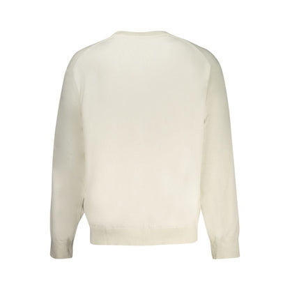 Sweatshirt by Calvin Klein for men in cotton white features an magnificent silhouette, showcasing a sophisticated and detail for a truly magnificent finish.