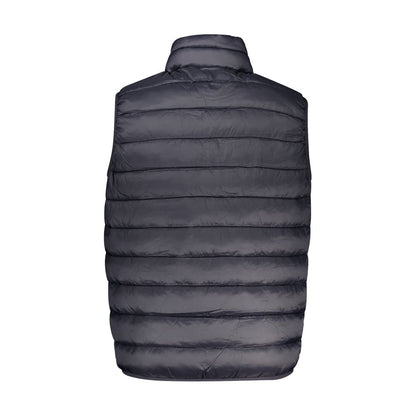 Vest by Norway 1963 for men in polyamide black showcases a dynamic silhouette, perfectly balancing pockets with a dynamic for a sophisticated, high-fashion look.
