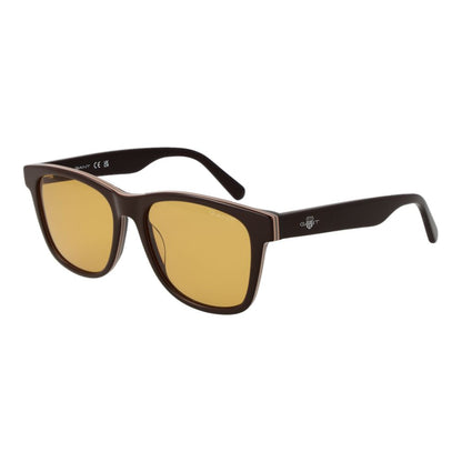 Gant Square Non-Polarized Light-Tint Acetate Sunglasses - Brown