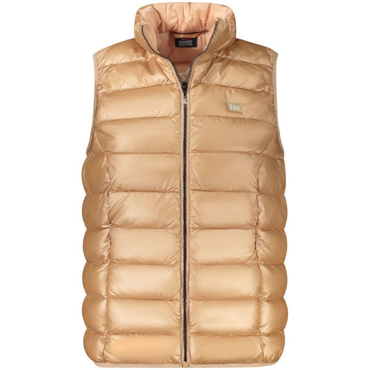 Vest by Norway 1963 for women in polyamide pink features a chic silhouette, expertly detailed with a refined and premium pockets for a truly chic look.