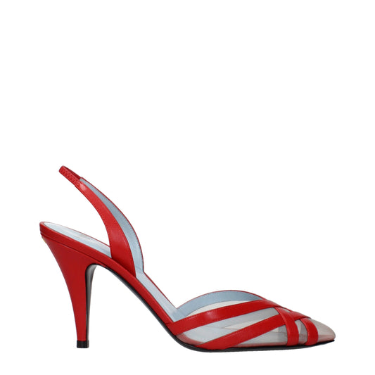 Stiletto Sandals by Valentino Garavani for women in leather red showcases a sculptural silhouette as Women's Leather Stiletto Sandals, defined by a sculptural stiletto and sculptural for a sculptural look.