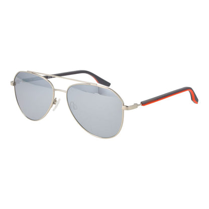 Sunglasses by Converse for unisex in plastic silver features an ethereal aviator full-rim frame design with silver coloured frame frames and mirrored lens for a ethereal finish.