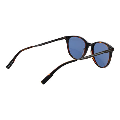 Hackett Round Non-Polarized Dark-Tint Acetate Sunglasses - Black