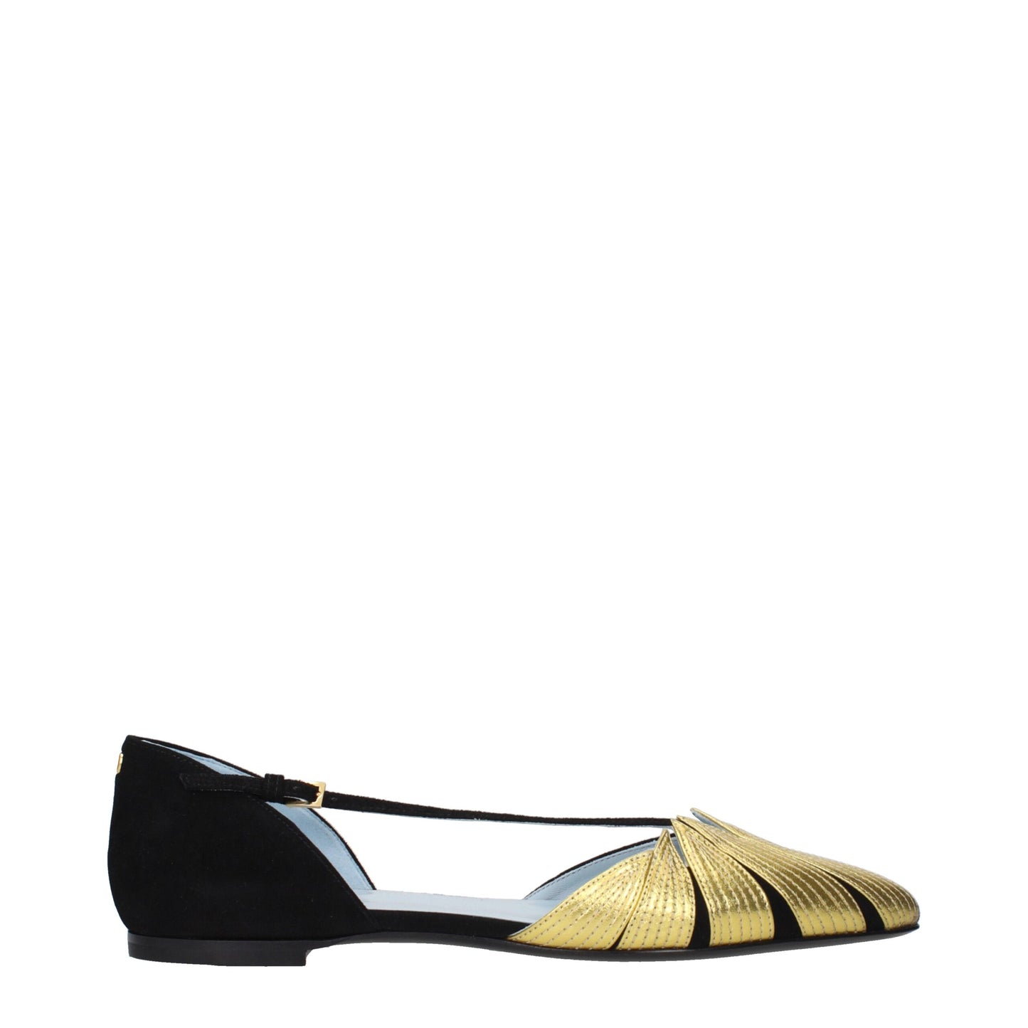 Flat Sandals by Valentino Garavani for women in suede leather black features an architectural design from the Women's Suede Leather Flat Sandals collection, defined by a architectural flat and for a architectural finish.