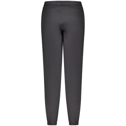 Jogger Sweatpants by Napapijri for women in cotton polyester black & print features an sporty with a and long, showcasing sporty adjustable-waistband.