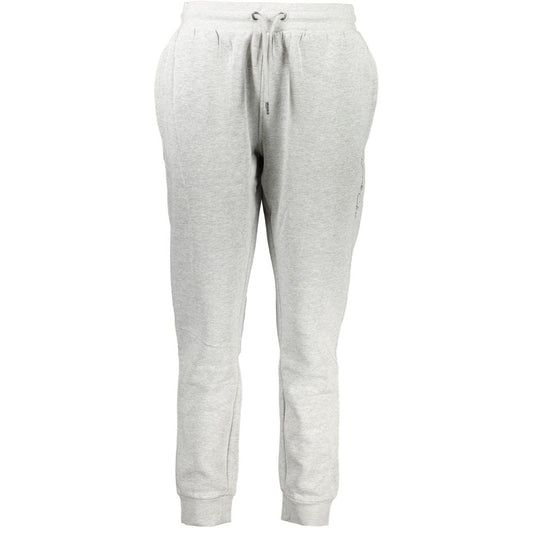 Joggers by Cavalli Class for women in cotton gray presents a refined pantology silhouette, artfully defined by a refined pantology , long, and a sophisticated .