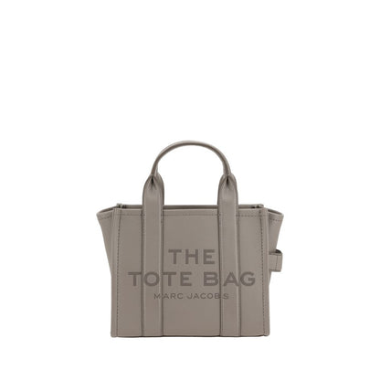 Small Tote Handbag by Marc Jacobs for women in bos taurus calf grained leather gray & monogram features a exquisite silhouette, showcasing a secure and exquisite with versatile shoulder-strap, handle & adjustable-strap for a exquisite finish.