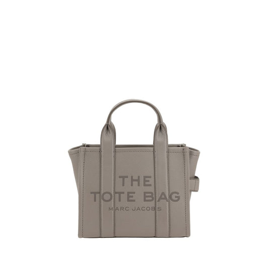 Small Tote Handbag by Marc Jacobs for women in bos taurus calf grained leather gray & monogram features a exquisite silhouette, showcasing a secure and exquisite with versatile shoulder-strap, handle & adjustable-strap for a exquisite finish.