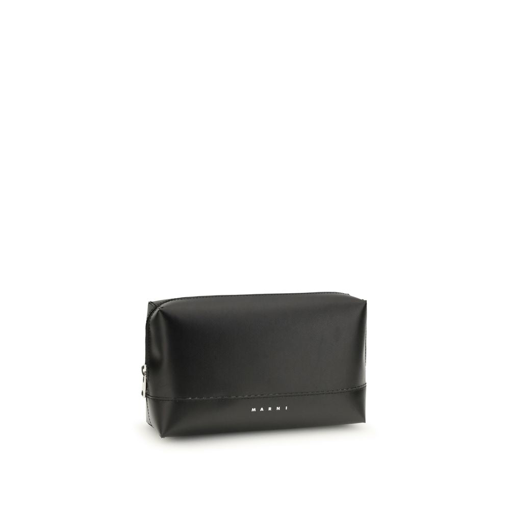 Shoulder Bag by Marni for men in bos taurus calf leather black features a effortless chic silhouette with a secure zipper, ample , and versatile shoulder-strap & adjustable-strap for a effortless chic finish.