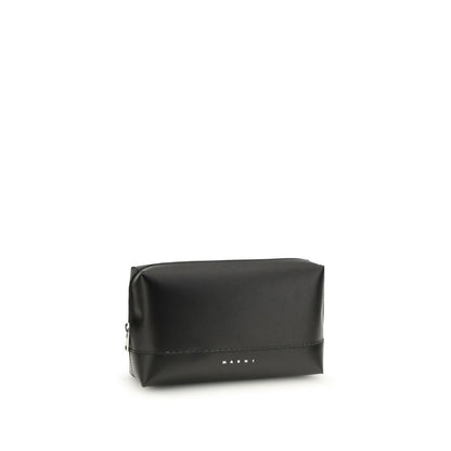 Shoulder Bag by Marni for men in bos taurus calf leather black features a effortless chic silhouette with a secure zipper, ample , and versatile shoulder-strap & adjustable-strap for a effortless chic finish.