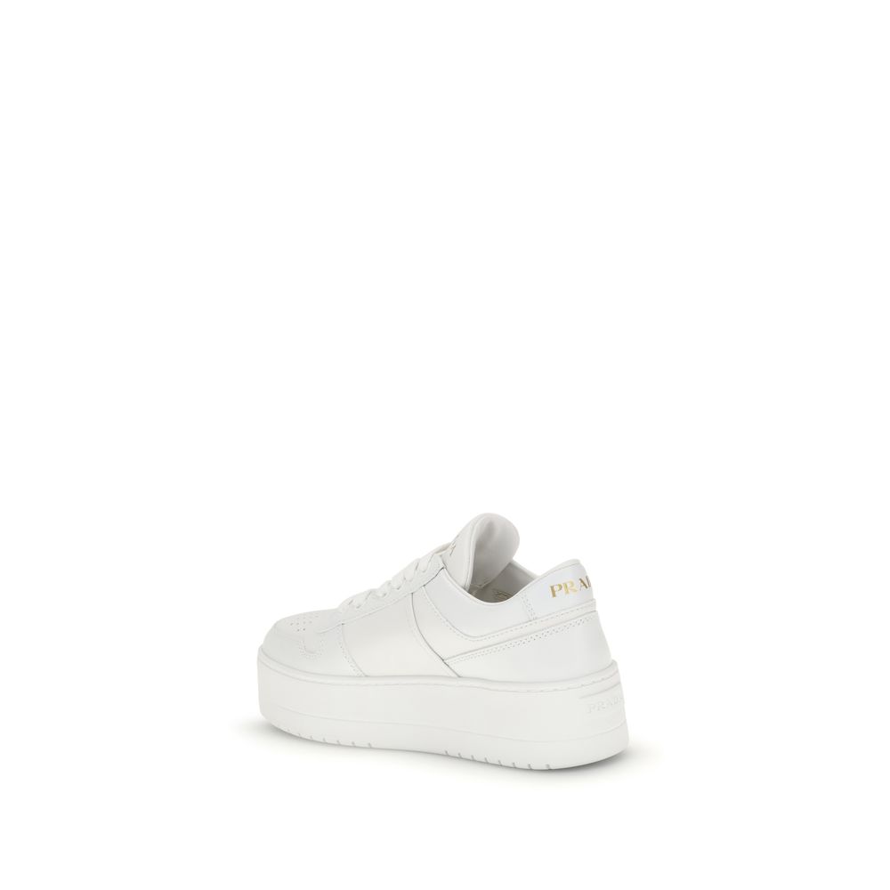 Sneakers by Prada for women in bos taurus calf leather white features an timeless silhouette from the Women's Basketball Bos Taurus Calf Leather Sneakers collection, showcasing a signature basketball style with an timeless finish.