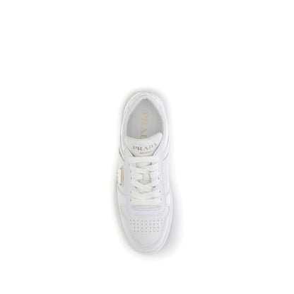 Sneakers by Prada for women in bos taurus calf leather white features an timeless silhouette from the Women's Basketball Bos Taurus Calf Leather Sneakers collection, showcasing a signature basketball style with an timeless finish.
