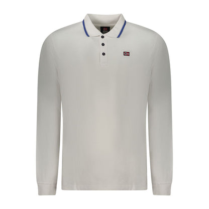 Polo Shirt by Norway 1963 for men in cotton white showcases a enviable silhouette, featuring a refined and long-sleeve for a enviable finish.